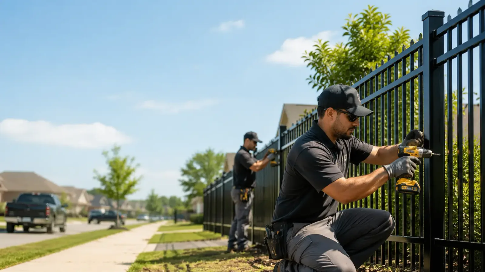 Metal Fence Installation in Claypool, IN